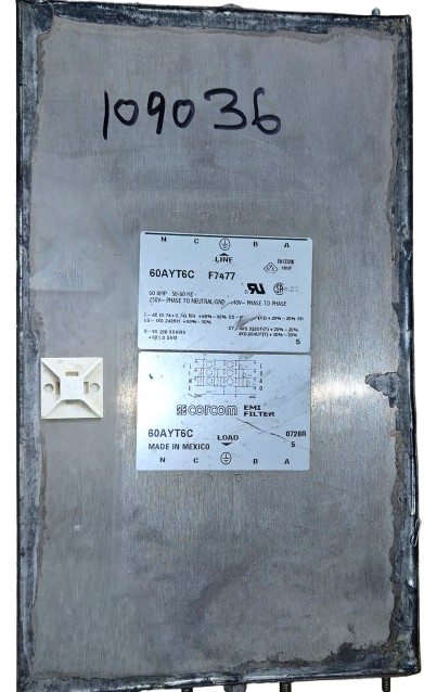 EMI Fltr 60A 440VAC 109036
